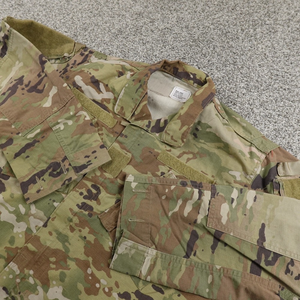 Military Jacket‎ Mens M OCP Multicam Camo Army Combat Uniform Coat Tactical ACU